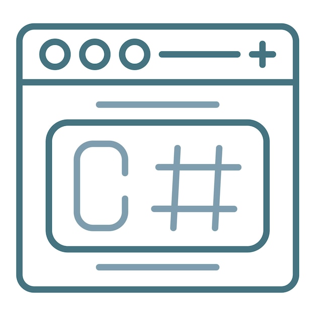 C Sharp Flat Illustration