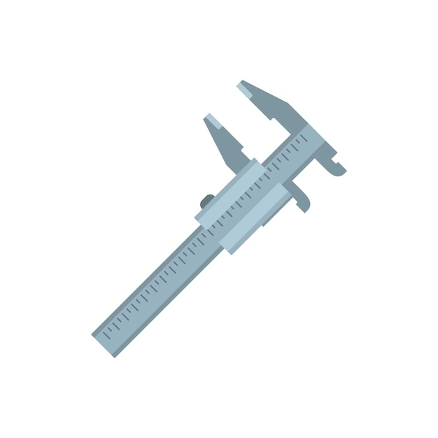 calipers icon flat illustration of calipers vector icon for web design