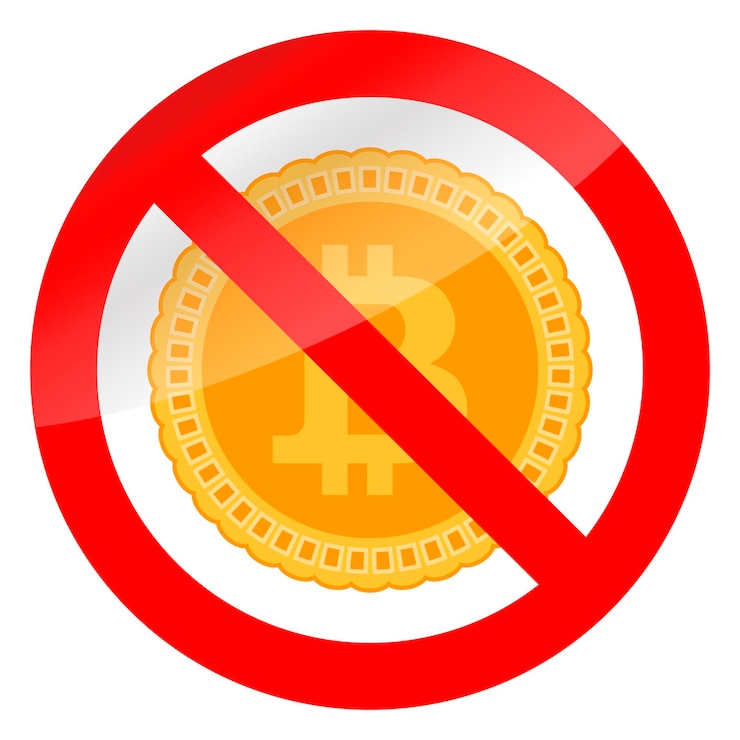 Vector cấm bitcoin và tiền điện tử