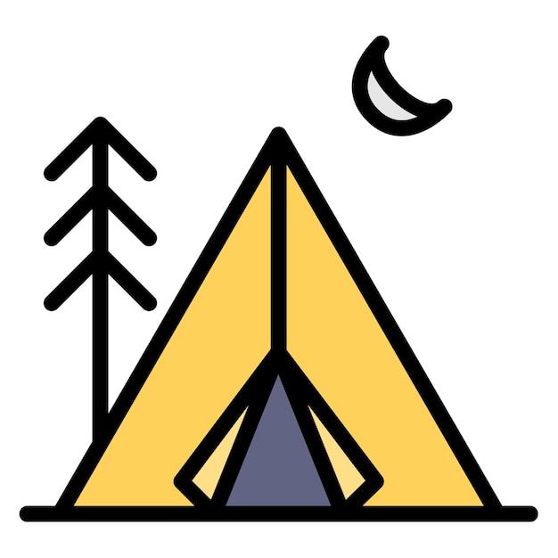 Camping icon vector image Can be used for Beach Resort