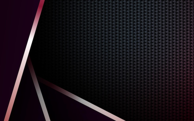 Carbon metal background banner