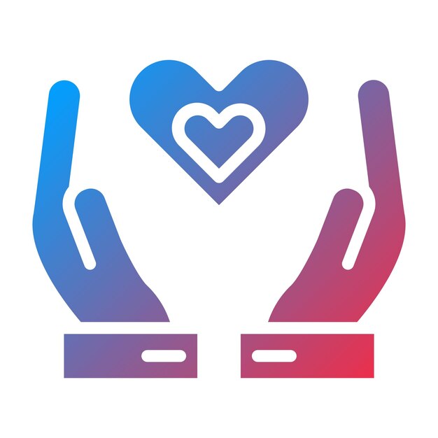 care icon style