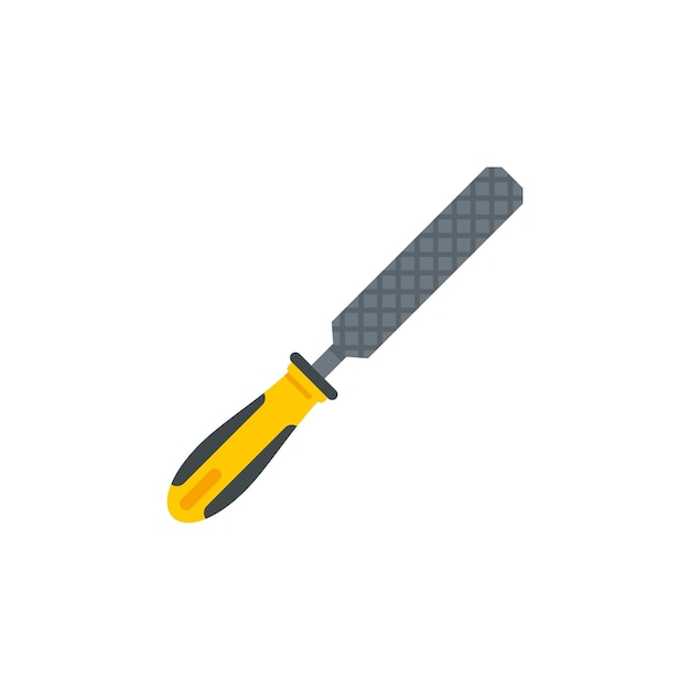 Carpenter file icon Flat illustration of Carpenter file vector icon isolated on white background