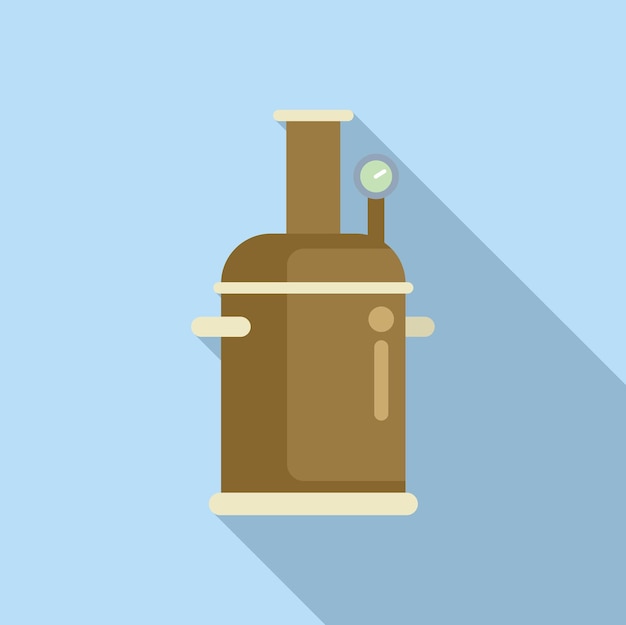 cartoon illustration of a home pressure cooker