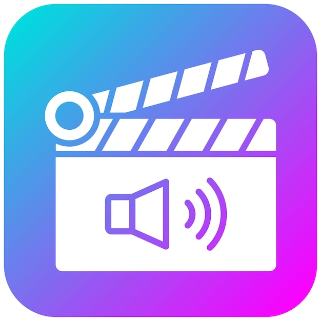 Casting Call vector icon Can be used for Video Production iconset