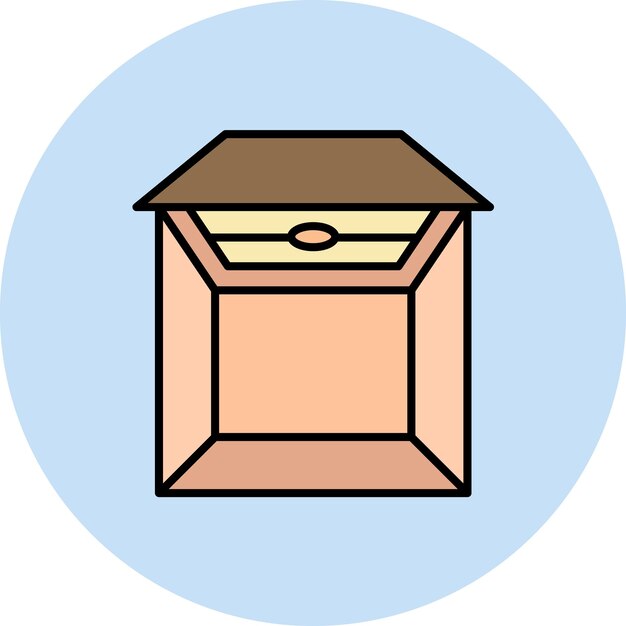 Ceiling Flat Illustration