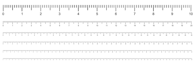 centimeters measuring scale cm indicator. precision measurement centimeter icon tools of measure