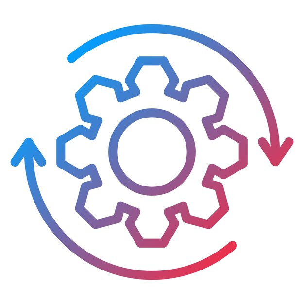 Change Management icon vector image Can be used for Organization