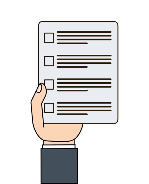 checklist document icon image