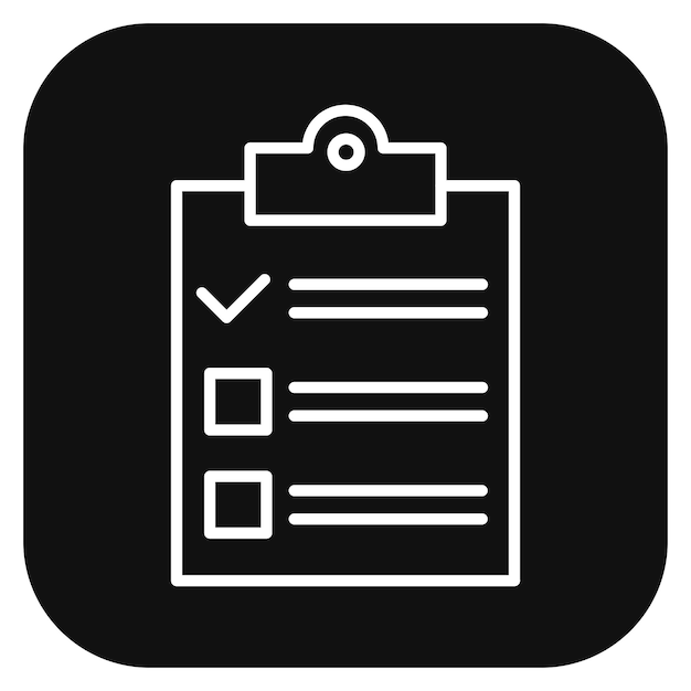 Checklist Vector Illustration