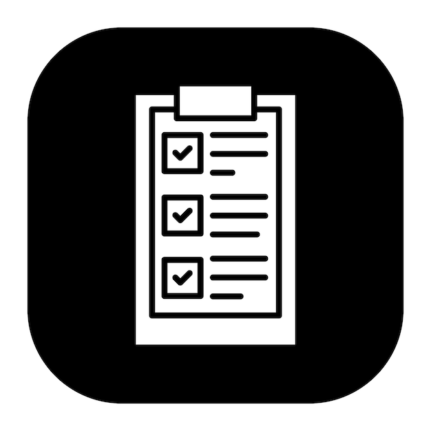 Checklist Vector Illustration