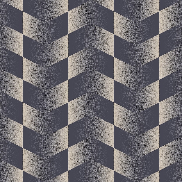 chevron checkered graphic seamless pattern vector stipple abstract background