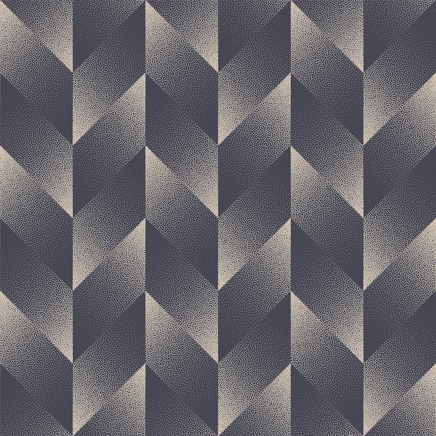Chevron Tile Modern Elegant Seamless Pattern Vector Stipple Abstract Background
