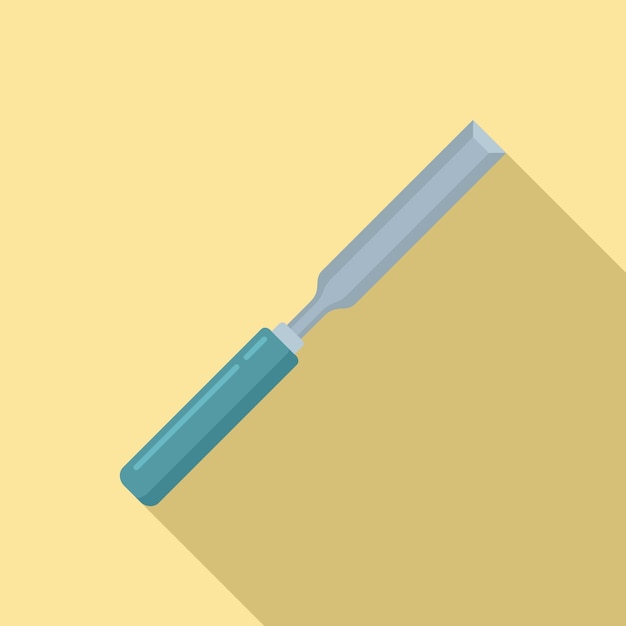 chisel repair icon flat illustration of chisel repair vector icon for web design