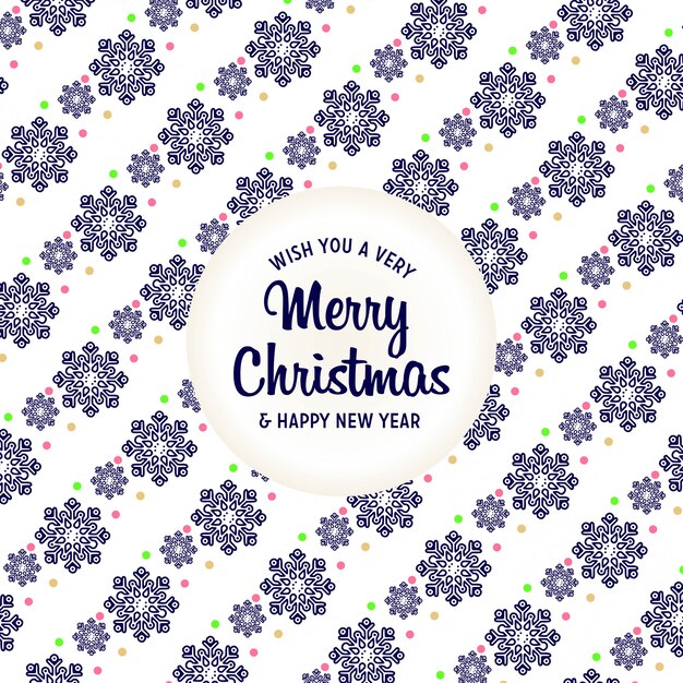 Christmas design with background pattern