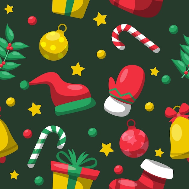 christmas seamless background