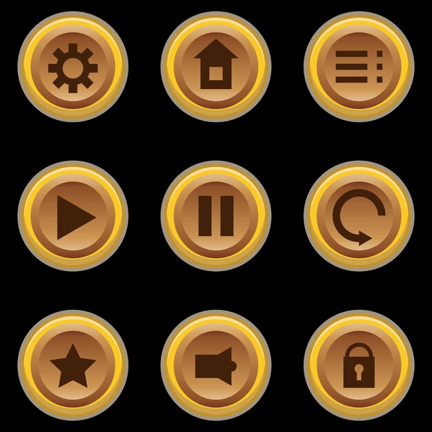 Circle Game Button