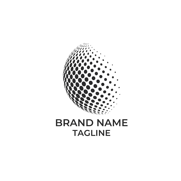 Circle Global Tech Logo vector in a eps