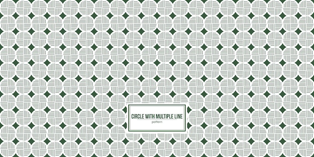 circle with multiple lines pattern