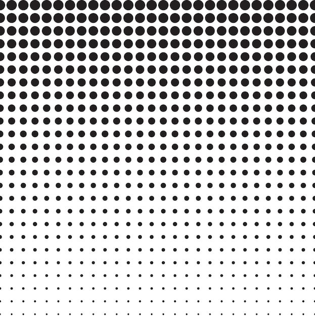 Circles Halftone Pattern