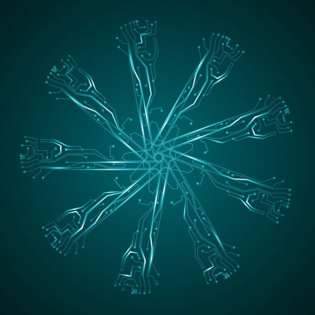 Circuit board background abstract technology illustration