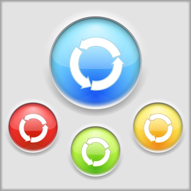 Circular Arrows Icon