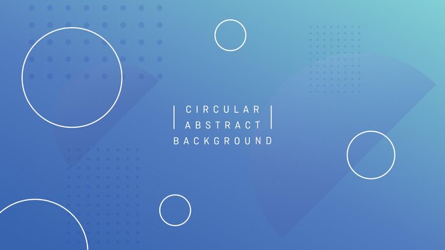 circular blue gradient abstract background