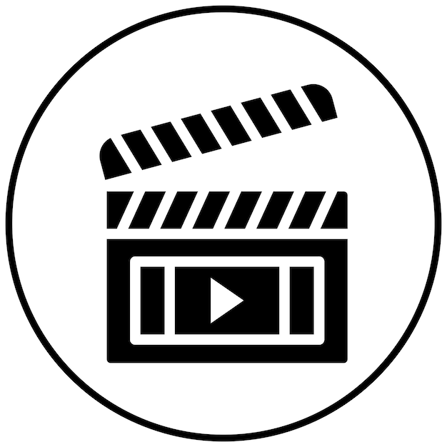 Clapperboard Vector Illustration