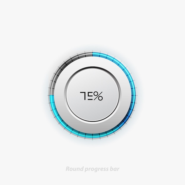 Clean round progress bar