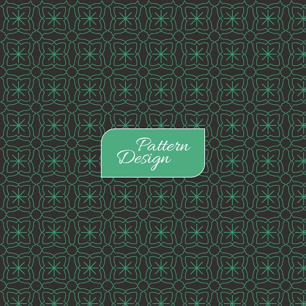 Clean vector minimal geometric seamless pattern background