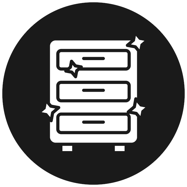 Cleaning Cabinets vector icon Can be used for Cleaning and Dusting iconset