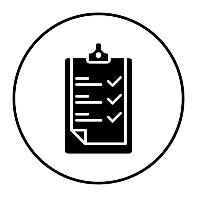 Clipboard Vector Illustration