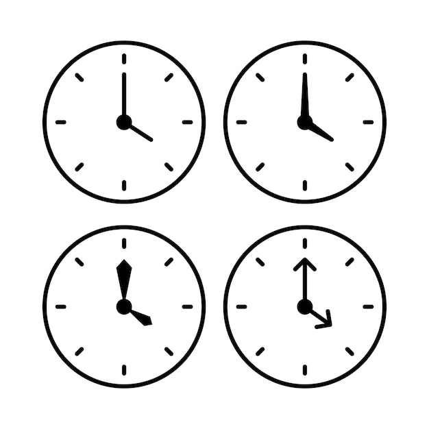 Clock Hands Multiple Styles