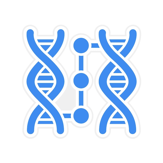 Cloning icon vector image Can be used for The Future