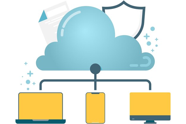 cloud computing concept
