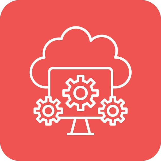 Cloud Computing icon vector image Can be used for Cloud Computing