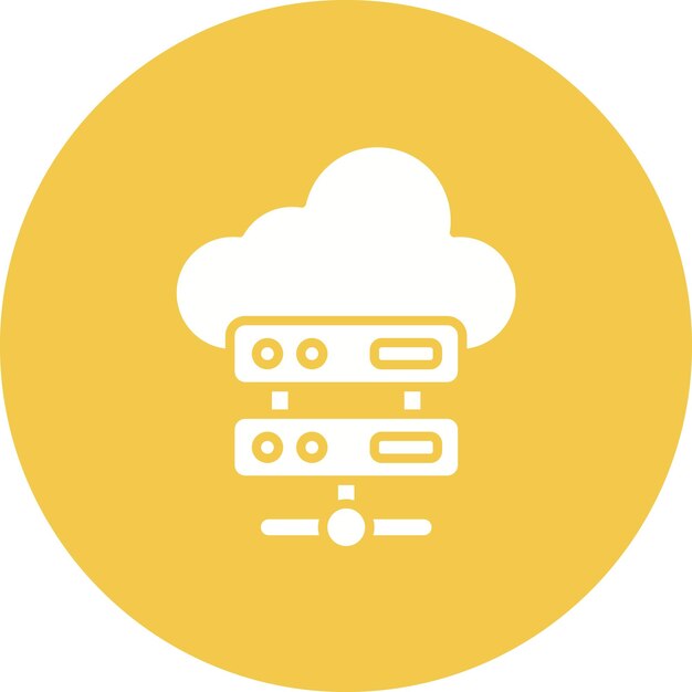Cloud Computing icon vector image Can be used for Data Analytics