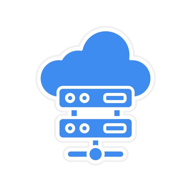 Cloud Computing icon vector image Can be used for Data Analytics