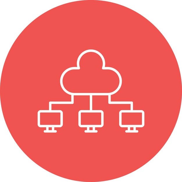 Cloud Computing icon vector image Can be used for Web Hosting