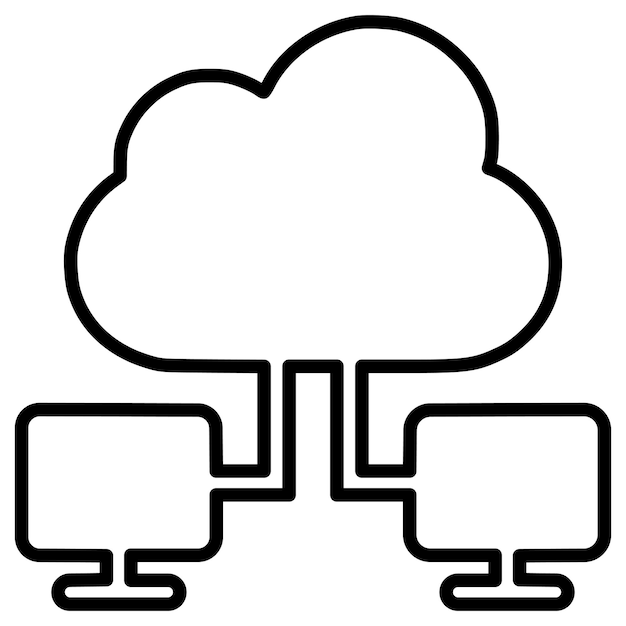 cloud networking icon