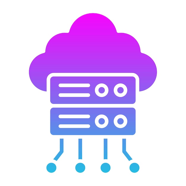 Cloud Server Icon