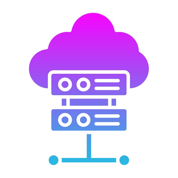 Cloud Server Icon