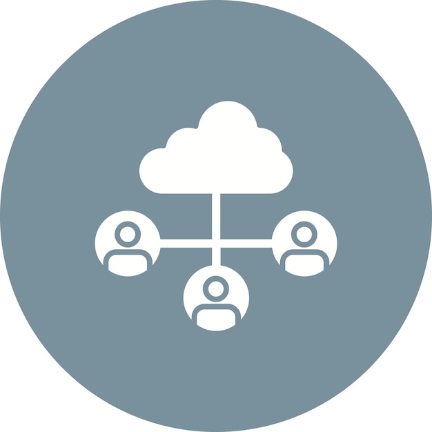 Cloud Sharing Icon