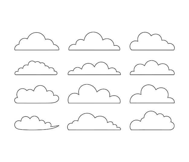 Cloud Silhouette Collection