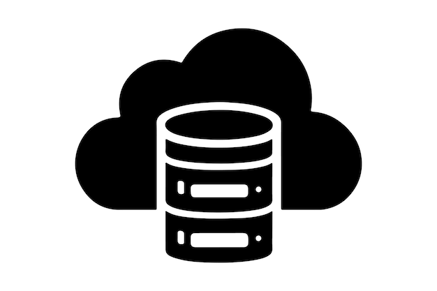Cloud Storage Icon Vector Illustration