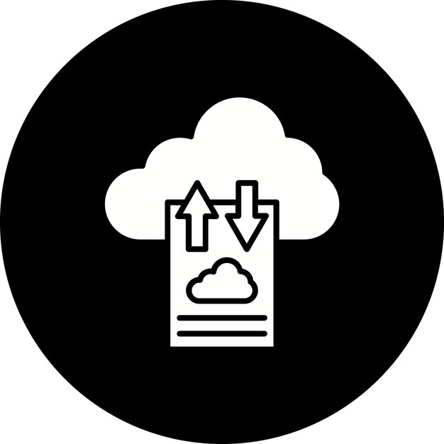 Cloud Uploading Icon