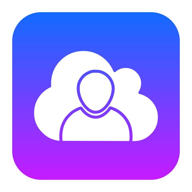 Cloud User Icon