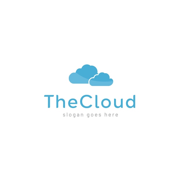 Cloud Vector Logo Design