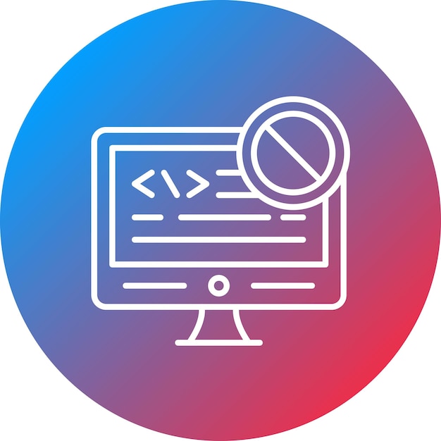 Code Block icon vector image Can be used for No Code