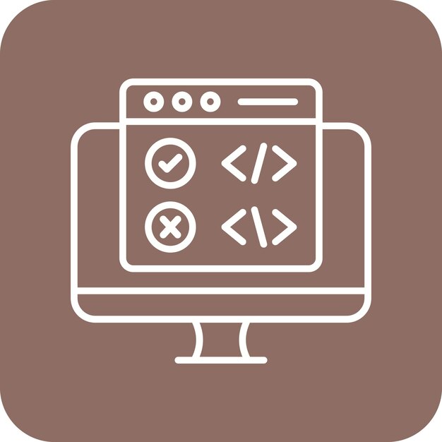 Code Correction icon vector image Can be used for Computer Programming